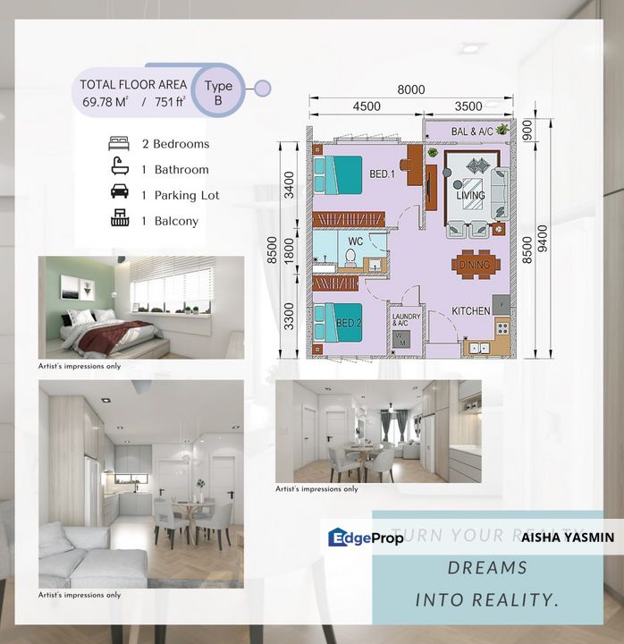 Junction 3 Apartment @ Bintulu, Sarawak, Bintulu