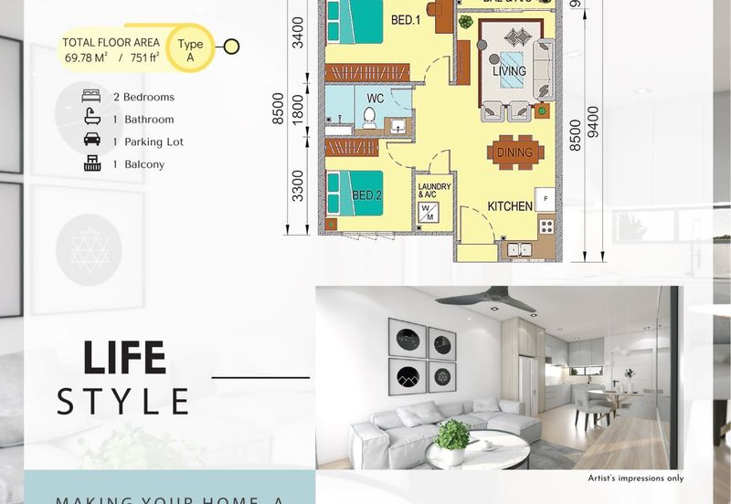 Junction 3 Apartment @ Bintulu