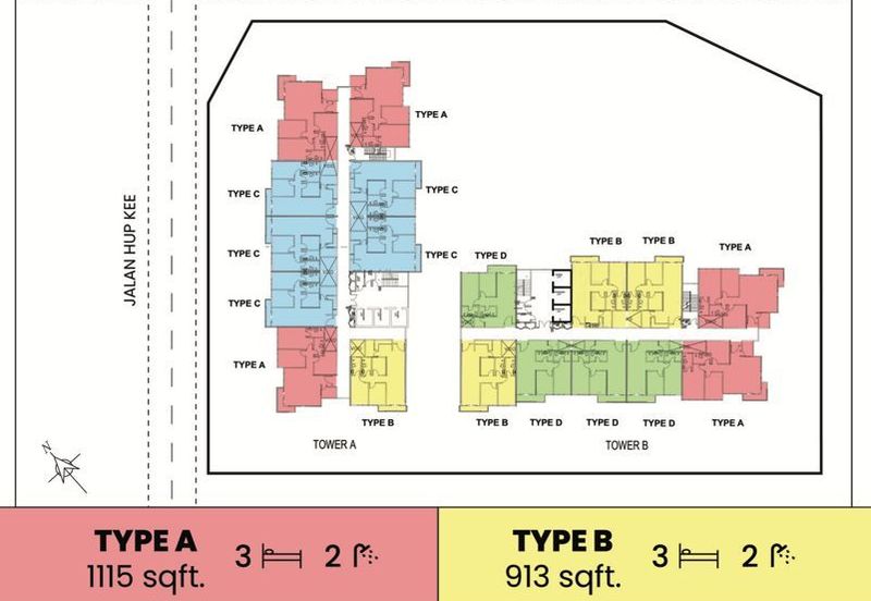 Hotel-Style Service Apartment @ Hup Kee Road