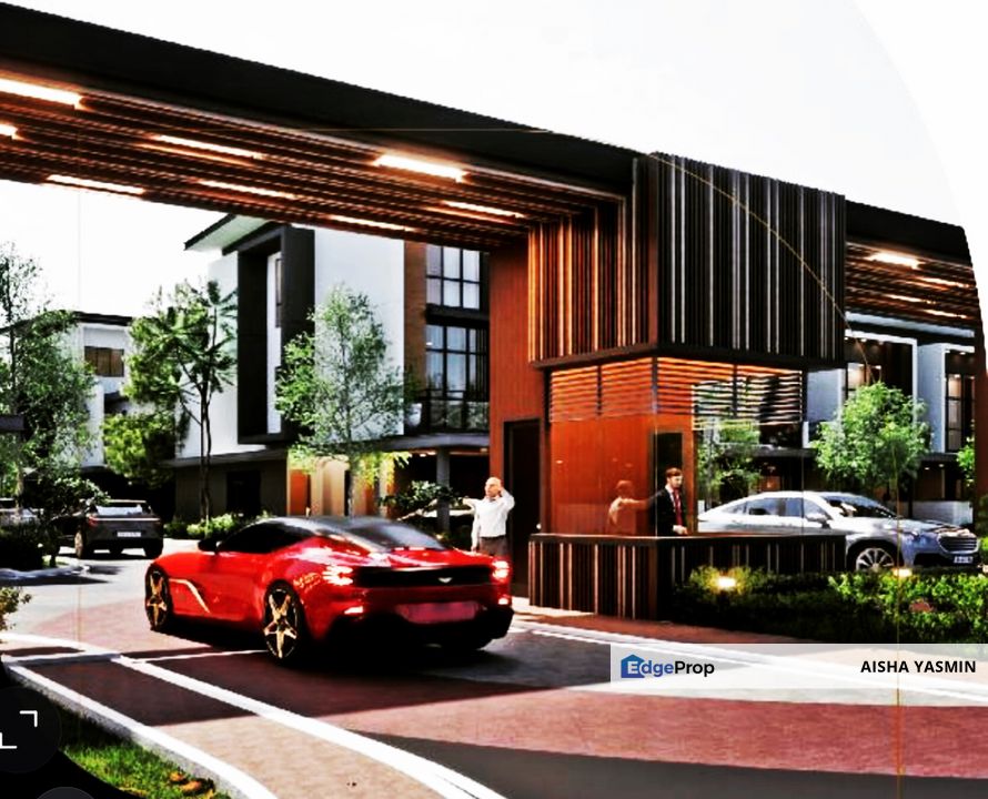 Premium Gated Guarded Townhouse near La Promenade for Sale, Sarawak, Kota Samarahan