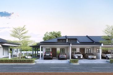 LANDEH DELIGHT 1 Single Storey Mix Zone at Padawan