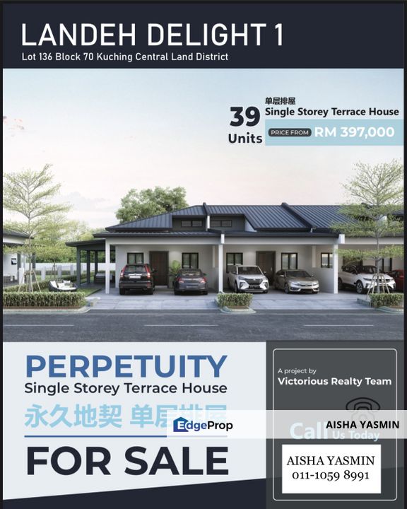 LANDEH DELIGHT 1 Single Storey Mix Zone at Padawan, Sarawak, Kuching