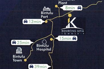 New Shophouse at Bintulu Kidurong Setia Township for Sale