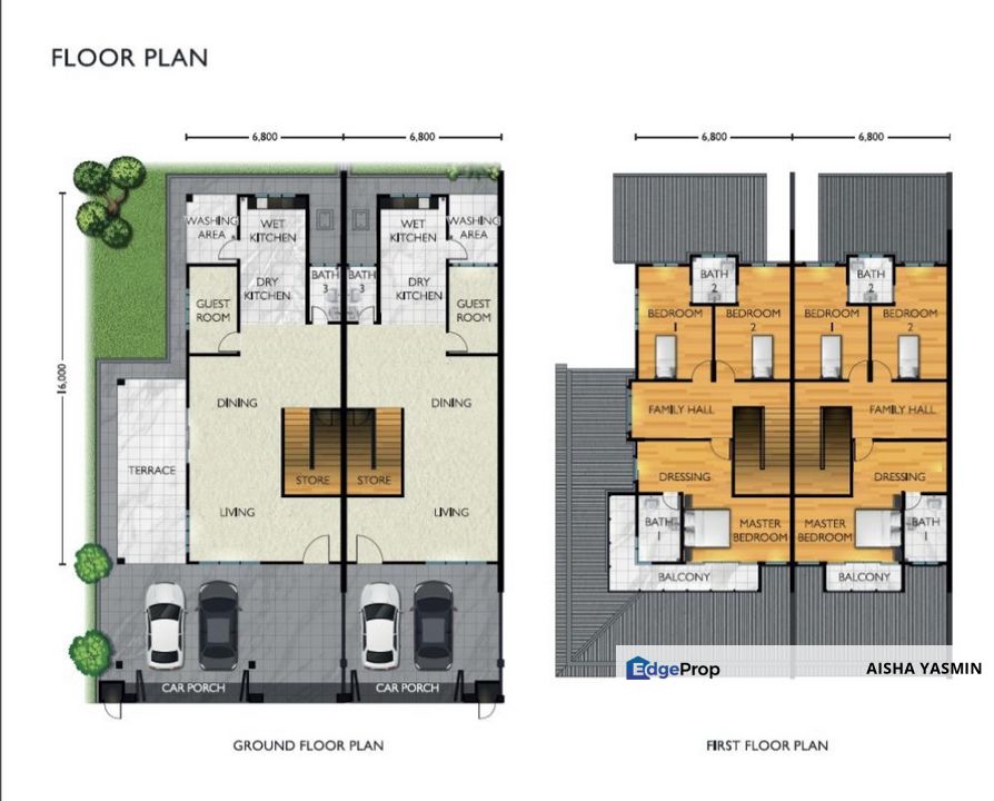 Lotus Residence Double Storey Terrace at 9th Mile Kuching for Sale, Sarawak, Kota Samarahan