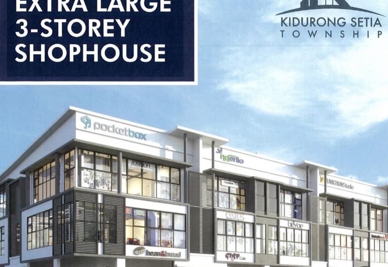 New Shophouse at Bintulu Kidurong Setia Township for Sale