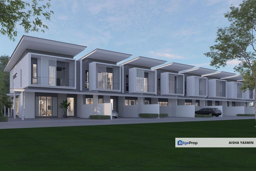 HOLMESTOWN New Double Storey Terrace at Muara Tuang For Sale, Sarawak, Kota Samarahan