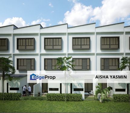 Gated and Guarded Townhouse with own Private Garden at Penrissen for Sale, Sarawak, Kuching