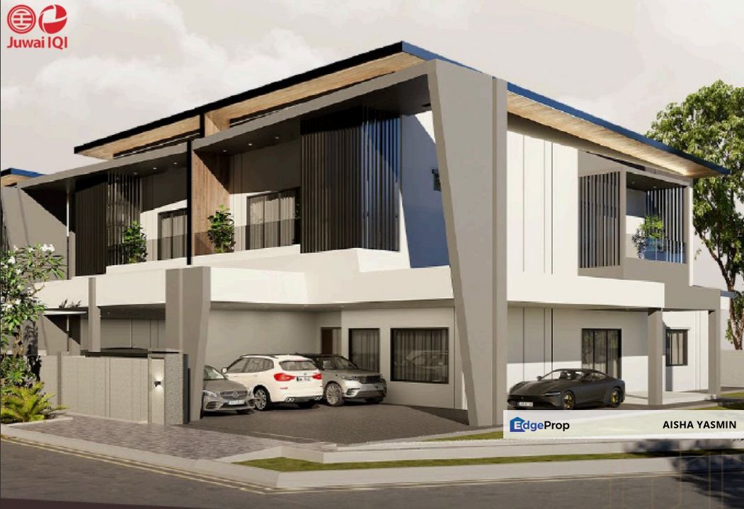 Hillside Residence Miri Freehold Semi Detached Double Storey at Luak Miri for Sale, Sarawak, Miri