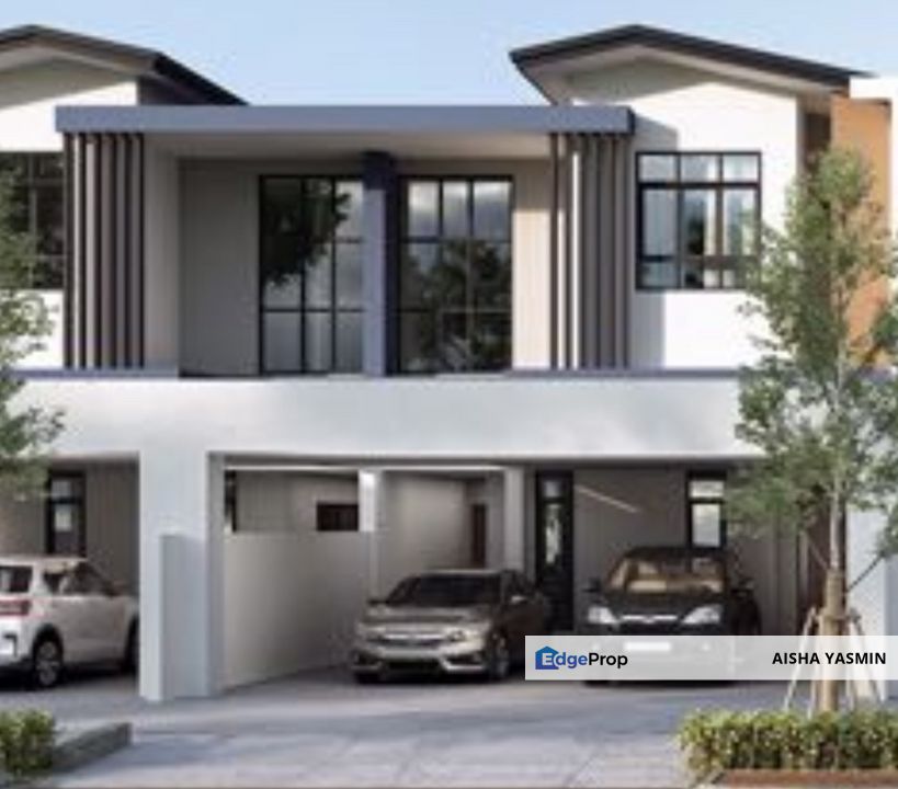 THE GARDEN New Double Storey Terrace at MERLIN Muara Tuang for Sale, Sarawak, Kota Samarahan