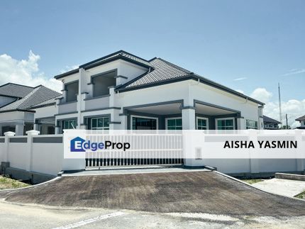 Gated and Guarded SEMI DETACHED Double Storey GREENVILLE at Senadin for Sale, Sarawak, Miri