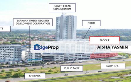 Three Storey Commercial Shop Office at Bintulu for Sale, Sarawak, Bintulu