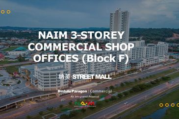 Three Storey Commercial Shop Office at Bintulu for Sale