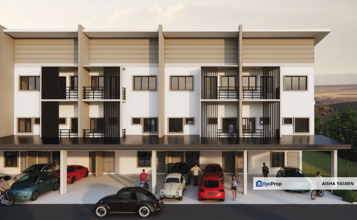 D'Everglades Townhouse at Stutong for Sale, Sarawak, Kuching