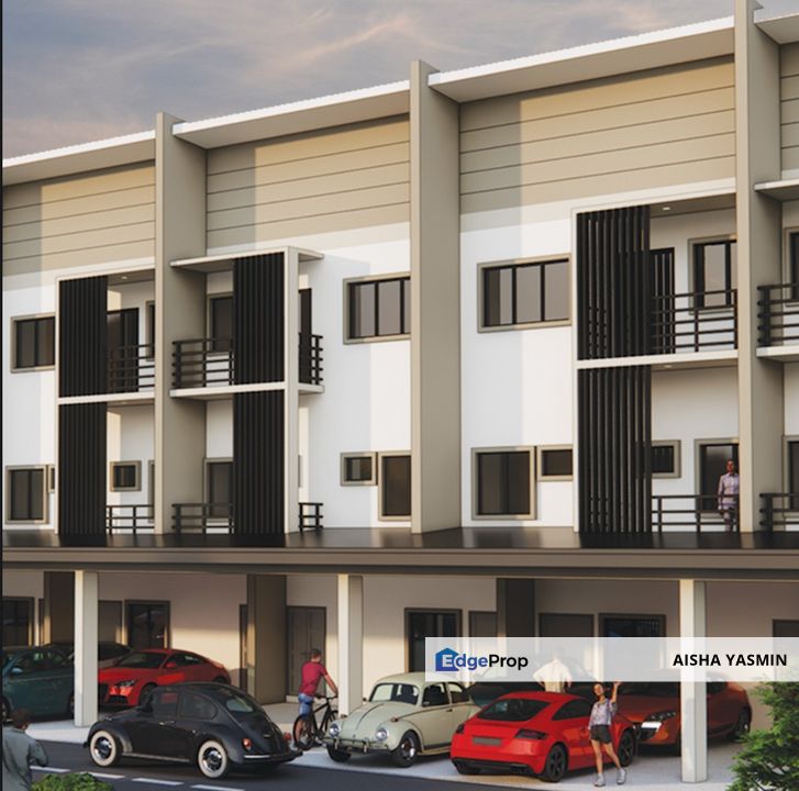 D'Everglades Townhouse at Stutong for Sale, Sarawak, Kuching