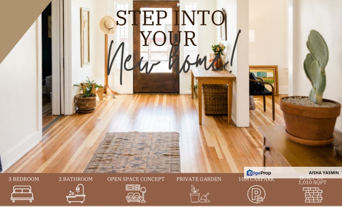 Freehold Mix Zone New Single Storey Terrace at Jalan Kuap for Sale, Sarawak, Kuching