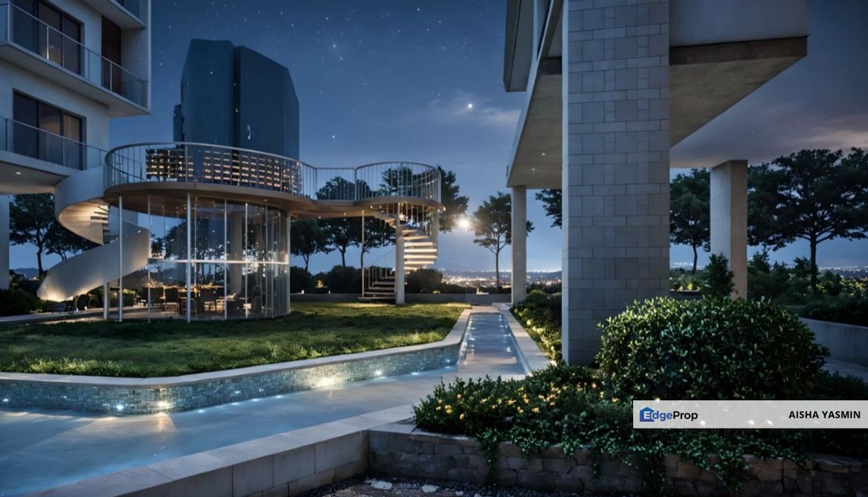 Partially Furnished Modern Service Apartment in Kota Sentosa Kuching for Sale, Sarawak, Kuching