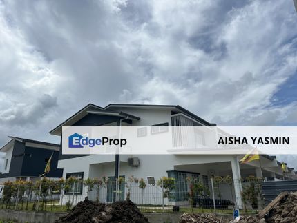 New Double Storey Terrace with Solar Panel | Mix Zone | SERENE@SAKURA at Petra Jaya For Sale , Sarawak, Kuching