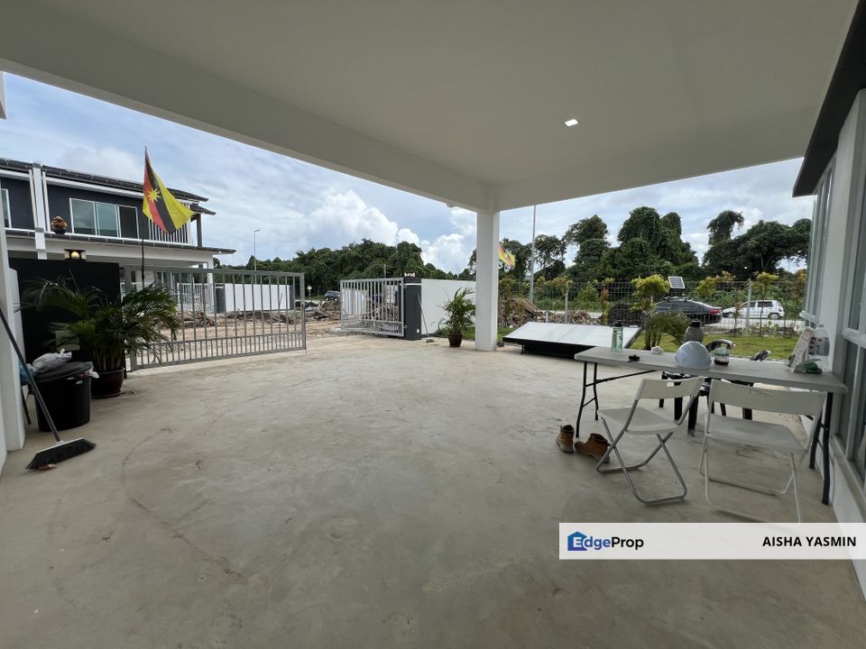 New Semi Detached with Solar Panel at Petra Jaya for Sale, Sarawak, Kuching