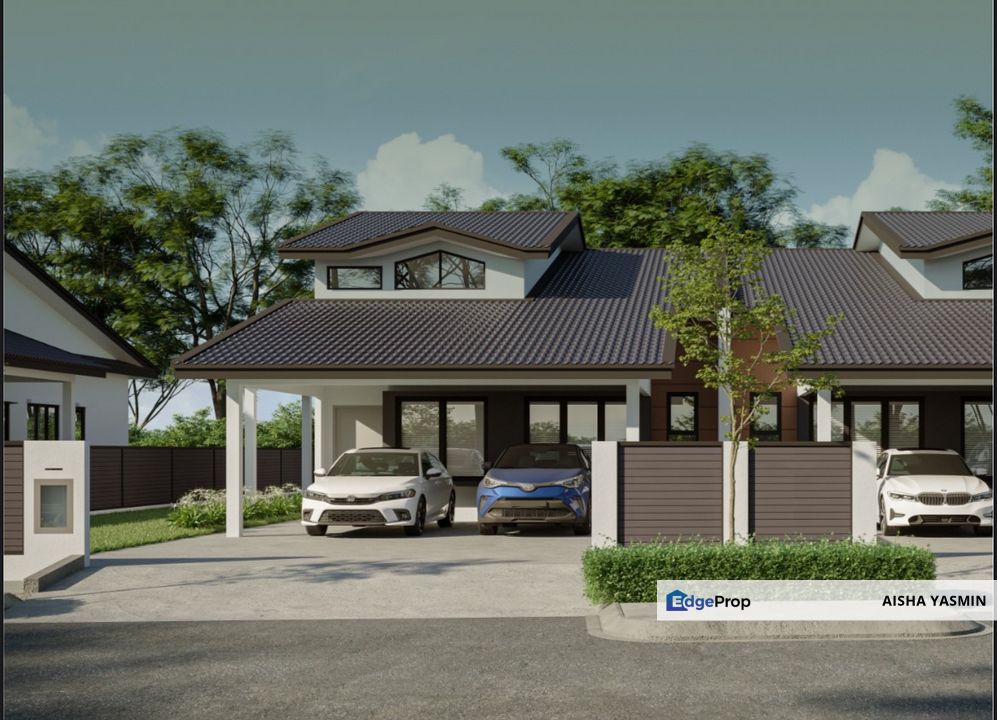 Ava Delima | New Single-Storey SEMI-D Houses with Large Land Sizes, Sarawak, Kuching