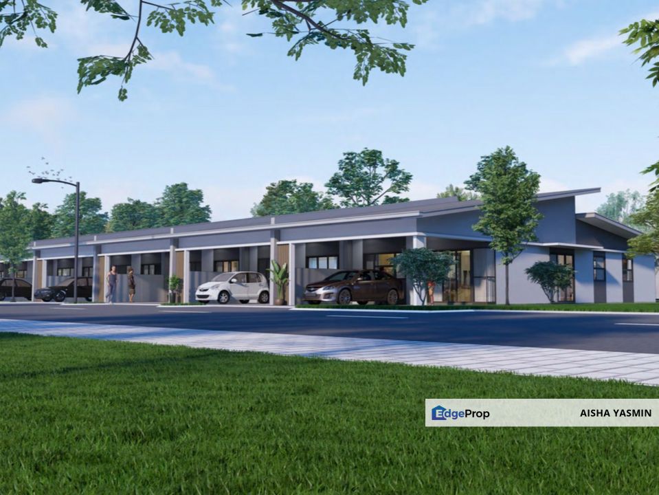 Tarat Single Storey Terrace at Serian for Sale, Sarawak, Serian