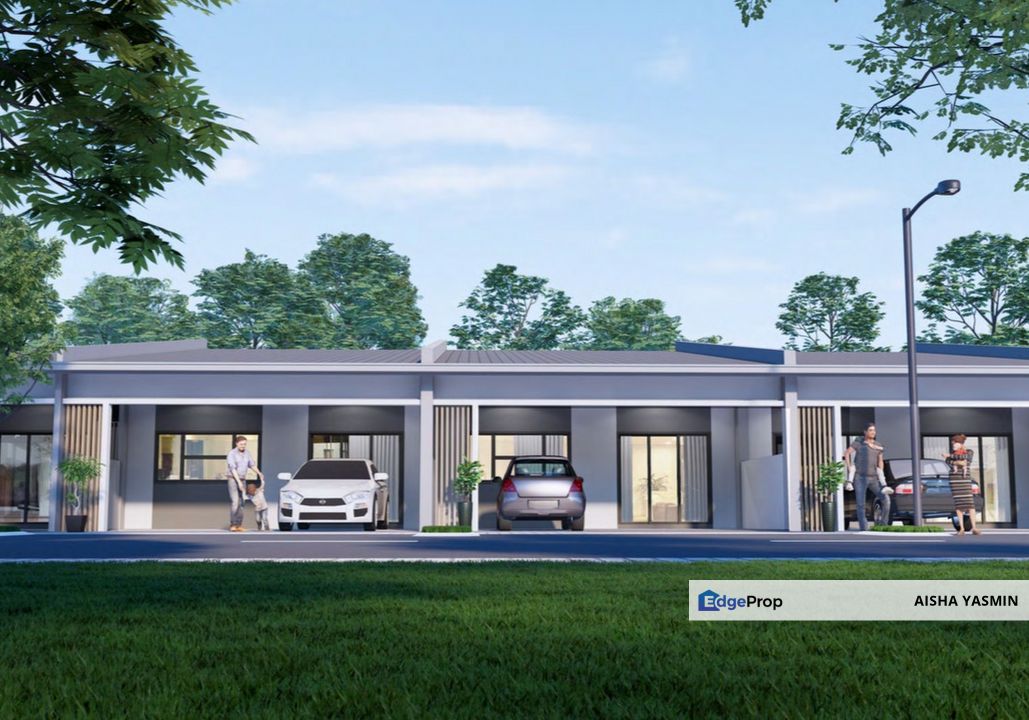 Tarat Single Storey Terrace at Serian for Sale, Sarawak, Serian