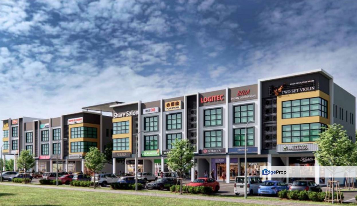 New Three Storey Shophouse near Kuching City Mall Commercial for Sale, Sarawak, Kuching