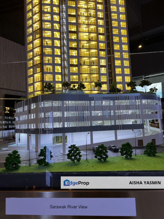 Freehold Pending Heights Condominium near Petra Jaya toll bridge, Sarawak, Kuching
