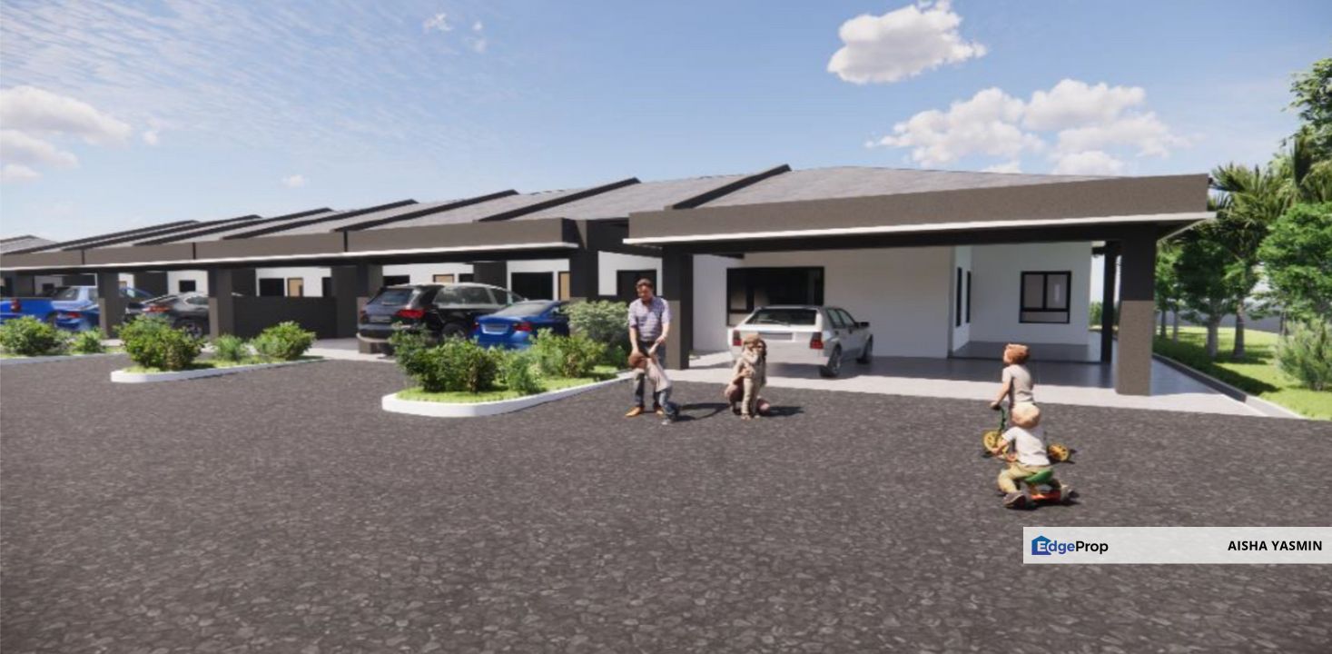 New Single Storey LAKESHORE VILLA, near CURTIN University Miri For Sale, Sarawak, Miri