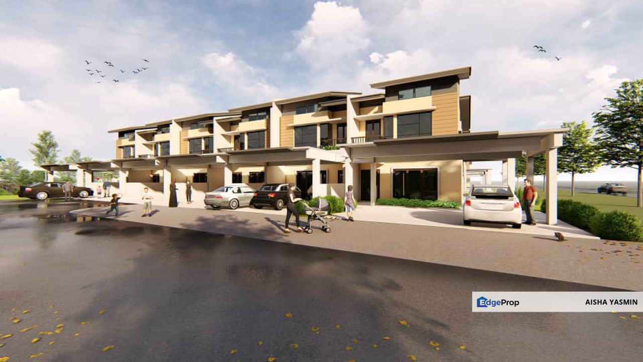 NEW Double Storey with SMART HOME SYSTEM at Petra Jaya for Sale, Sarawak, Kuching