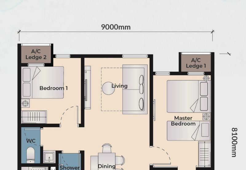 QUBAZ Suites at Waterfront Kuala Terengganu 