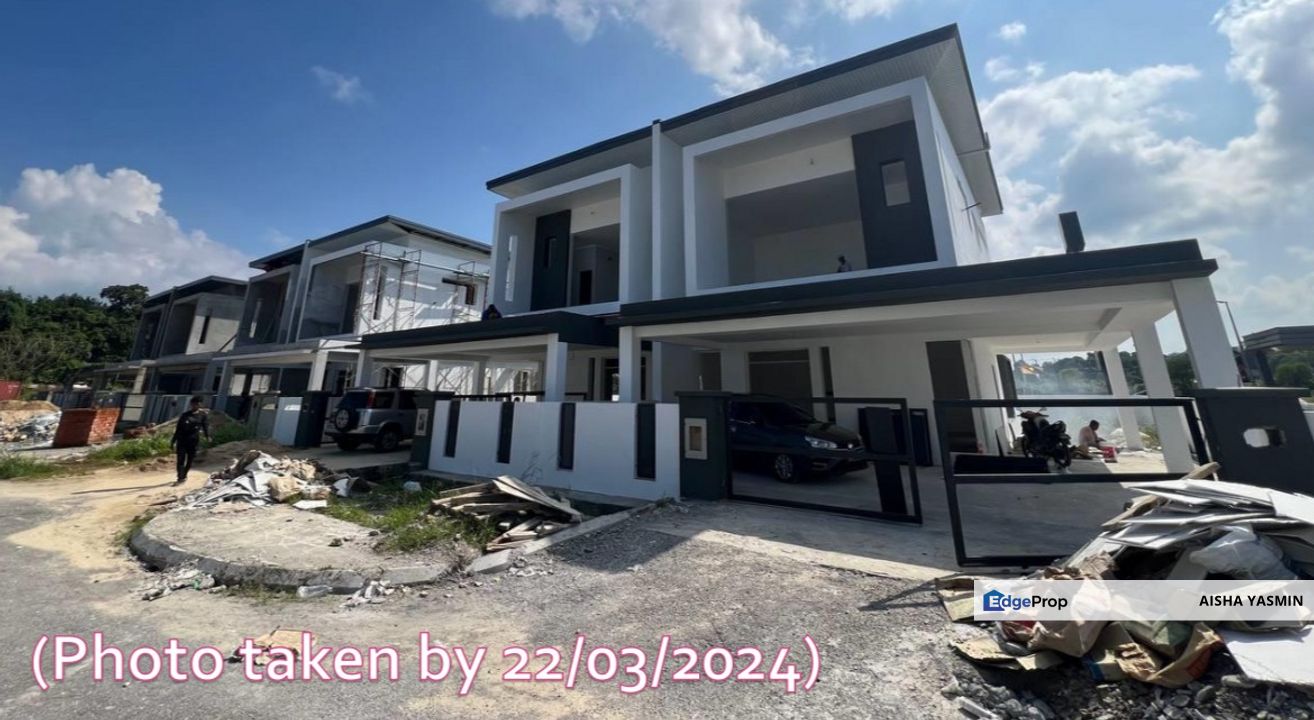 Jernang Garden SEMI DETACHED Double Storey at Kota Samarahan for Sale, Sarawak, Kota Samarahan