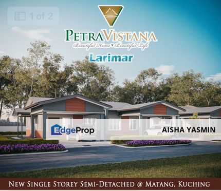 Semi Detached PETRA VISTANA at Matang For Sale, Sarawak, Kuching