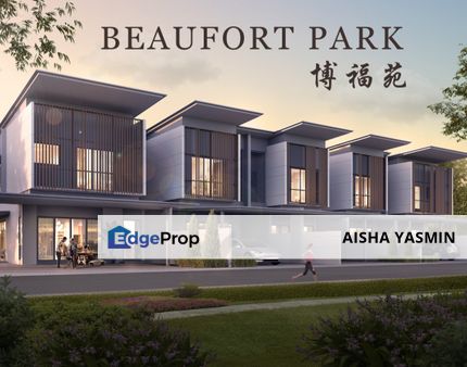 New Double Storey BEAUFORT PARK at Siburan For Sale, Sarawak, Kuching