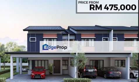 New DOUBLE STOREY Terrace at Kota Samarahan For Sale, Sarawak, Kota Samarahan