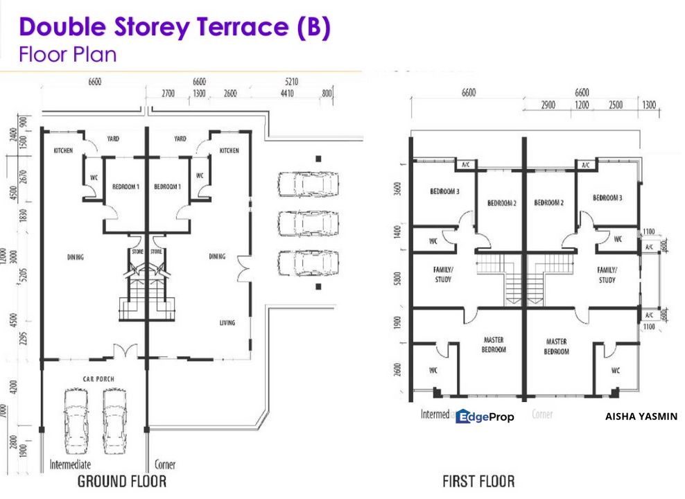 New Double Storey Terrace CENTRAL VILLA at Stutong Baru for Sale, Sarawak, Kuching