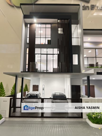 Double Storey GATED and GUARDED with Swimming Pool MELROSE Residence at Riveria For Sale, Sarawak, Kota Samarahan