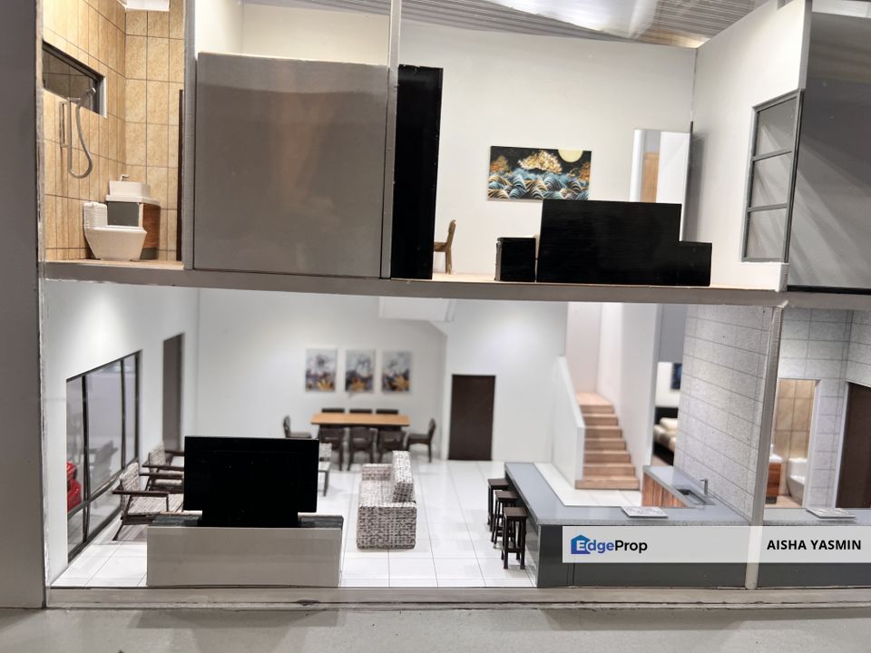 Double Storey GATED and GUARDED with Swimming Pool MELROSE Residence at Riveria For Sale, Sarawak, Kota Samarahan