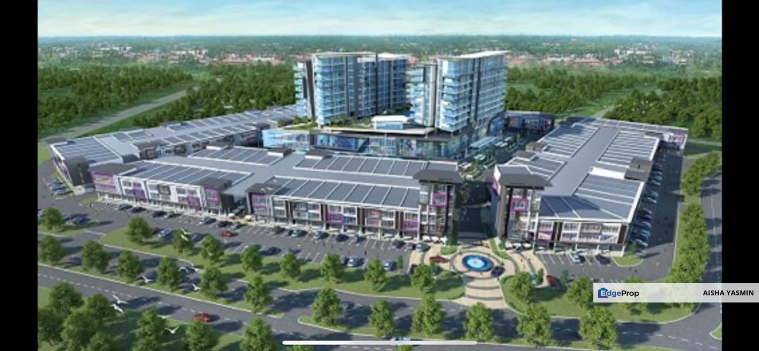 Three Storey Shophouse Covered Mall MUKAH CENTRAL at Mukah FOR SALE, Sarawak, Mukah