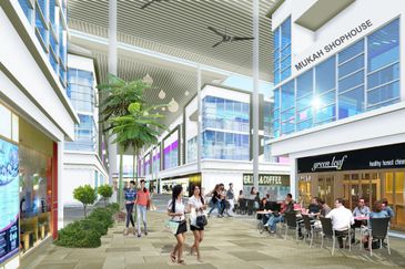 Three Storey Shophouse Covered Mall MUKAH CENTRAL at Mukah FOR SALE