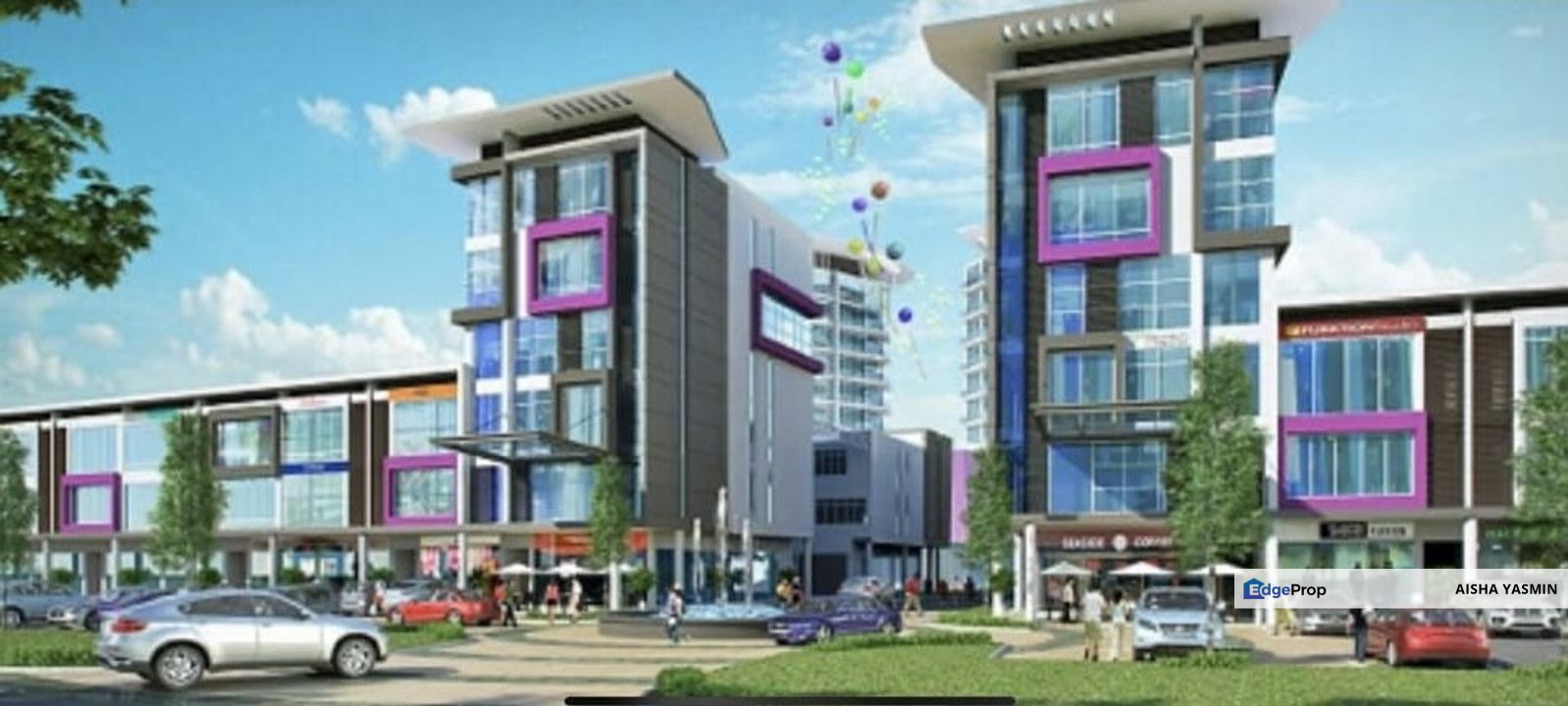 MUKAH CENTRAL Three Storey Shophouse Covered Mall at Mukah FOR SALE, Sarawak, Mukah