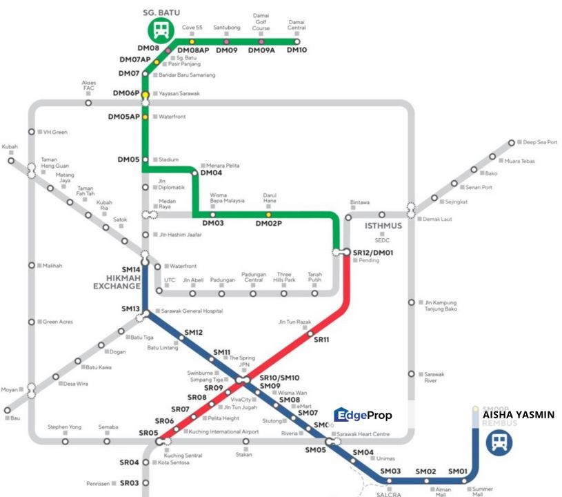 THREE STOREY CORNER with Swimming Pool MELROSE Residence at Kota Samarahan for Sale, Sarawak, Kuching