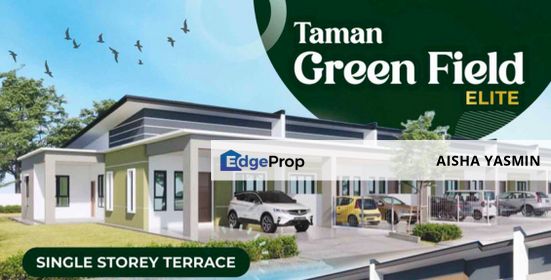 New Single Storey TAMAN GREEN FIELD ELITE at Siburan for Sale, Sarawak, Kuching