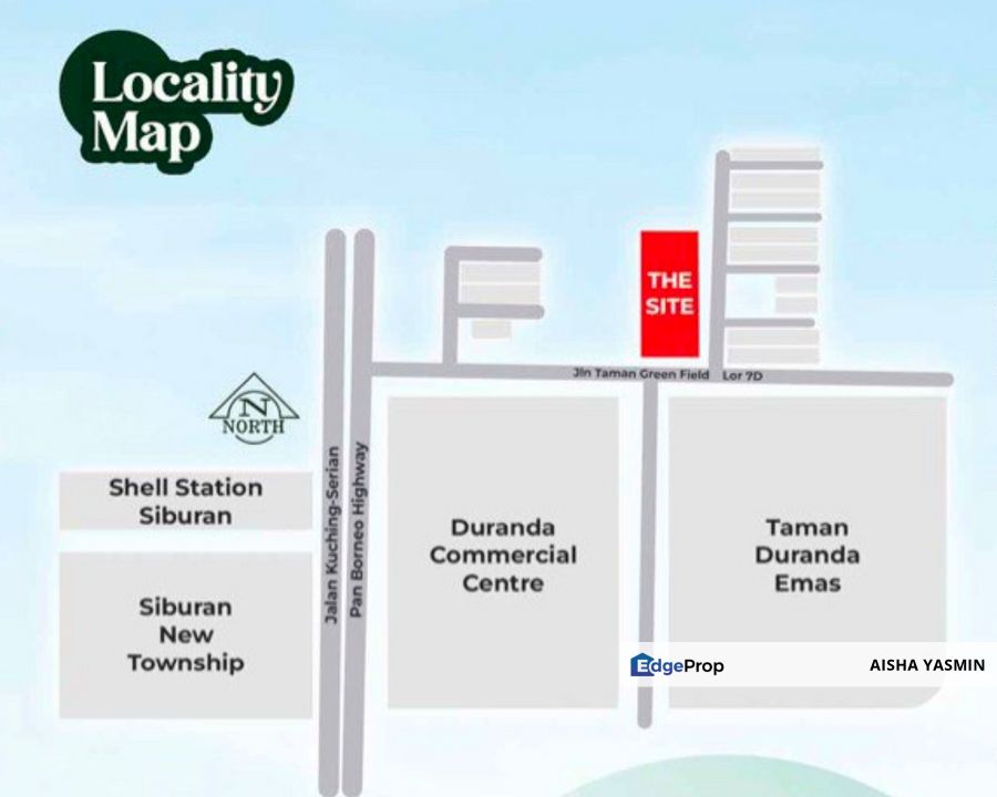 New Single Storey TAMAN GREEN FIELD ELITE at Siburan for Sale, Sarawak, Kuching