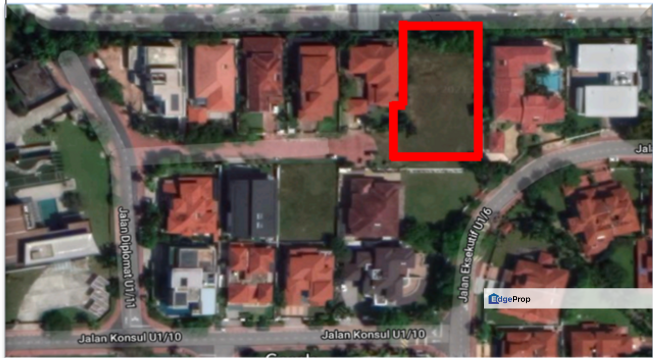 A vacant detached residential plot - Bungalow land, Selangor, Shah Alam
