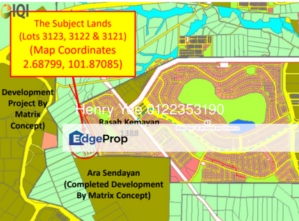 Development land near Seremban 2 for sale, Negeri Sembilan, 