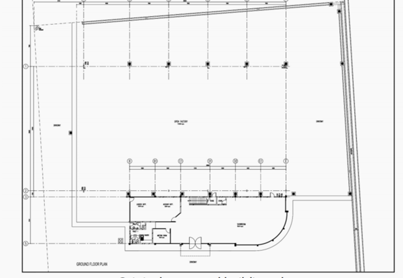 Light Industry office, warehouse & open space