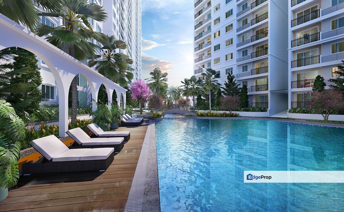 Havana Beach Residence Direct developer seaview 2 side by side carpark, Penang, Bayan Lepas