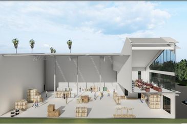 Simpang Ampat Light Industry Semi-Detached Factory for sale