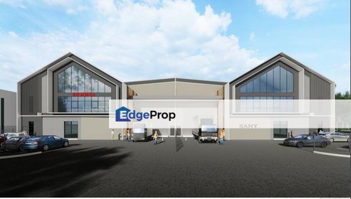 Simpang Ampat Light Industry Semi-Detached Factory for sale, Penang, Simpang Ampat