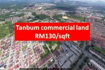 Bukit Tambun Commercial Land Rm130 persqft 2.3 acres